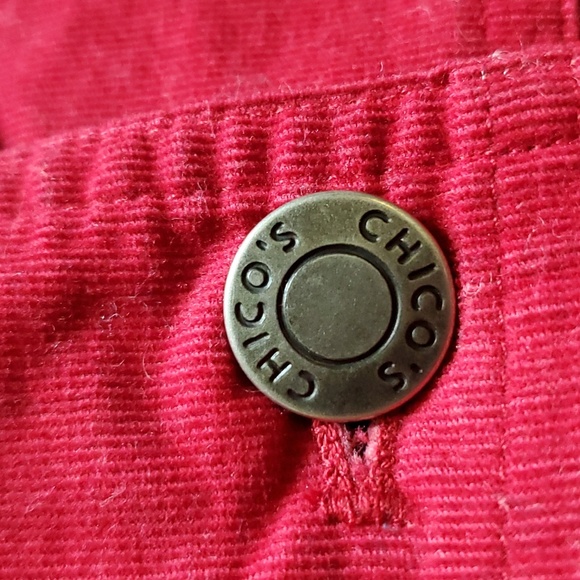 Chicos Design Corduroy Jacket - Picture 3 of 5